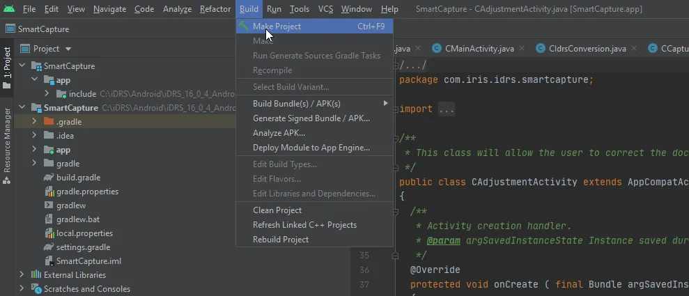 Build the application